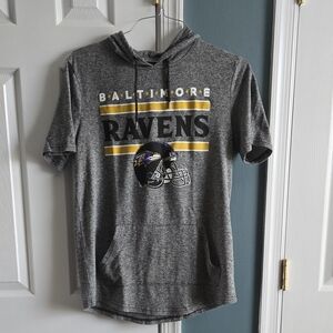 Baltimore Ravens Gray Hoodie Shirt